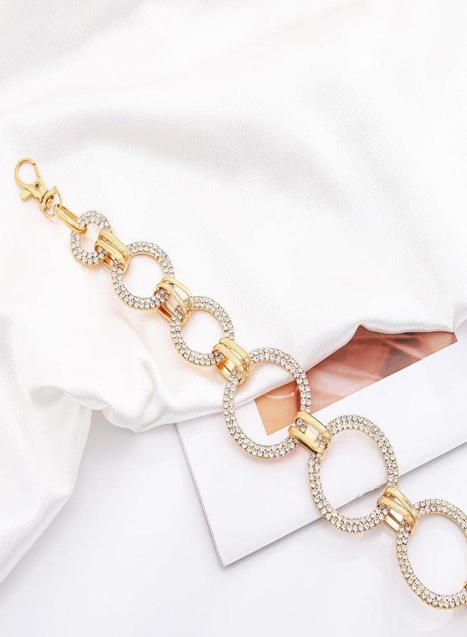CanB Gold Waist Belt Circle Waist Chain Belt Metal Waist Belts Women Waist Accessories for Women (Gold, Large（130cm/51.2in）) - Image 5