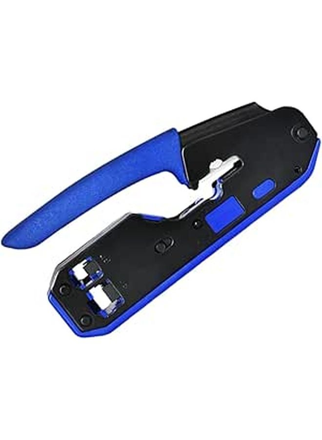 Professional Multi Function Cable Stripper Crimping Pliers with Frosted Handles for Wire Stripping Network Pressing - Image 1