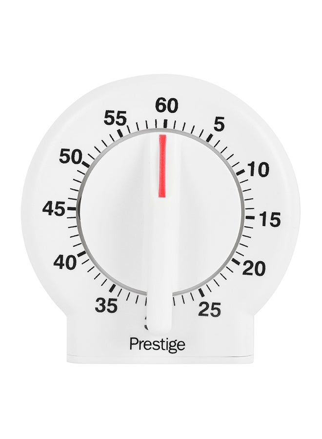 Prestige Magnetic Mechanical Timer White 44x118x152mm - Image 1