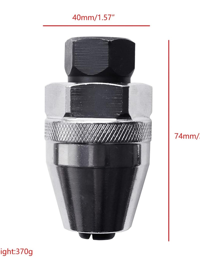 GGOOT Broken Bolt Remover 3/8" Easy To Operate Impact Wrench Ratchet Flat Wrenches Sockets Locking Pliers Hardware Tools Extractor Socket Set Tool - Image 3