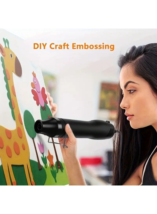 Mini Hot Gun - 200W Dual-Temperature Electric Heat Gun (122°F/50°C & 572°F/300°C) for Crafts, Shrink Wrapping, DIY & Repairs - Image 3