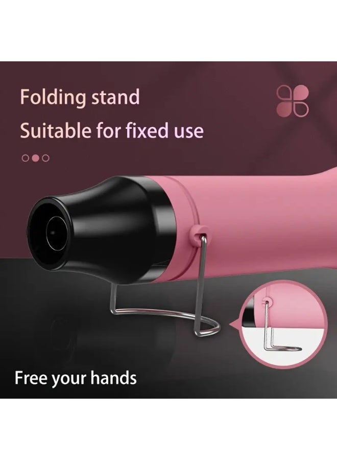 Mini Hot Gun - 200W Dual-Temperature Electric Heat Gun (122°F/50°C & 572°F/300°C) for Crafts, Shrink Wrapping, DIY & Repairs - Image 2