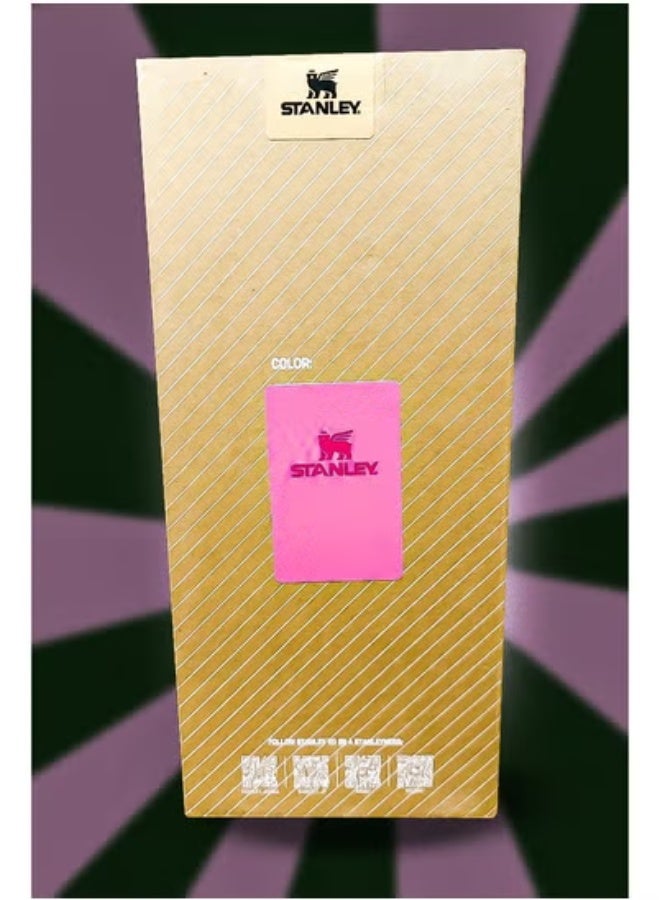 Stanley Limited Edition 40oz Stainless Steel Travel Tumbler with Reusable Straw | Leakproof Flow-Style Lid | Double Wall Vacuum Insulated | BPA Free & Dishwasher Safe | Keeps Drinks Hot for 16 Hours & Cold for 24 | Slim Base Fits Car Cup Holders | Durable Ergonomic Handle for On-the-Go Use - Image 5