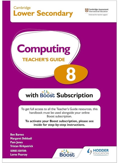 Cambridge Lower Secondary Computing 8 Teacher's Guide with Boost Subscription