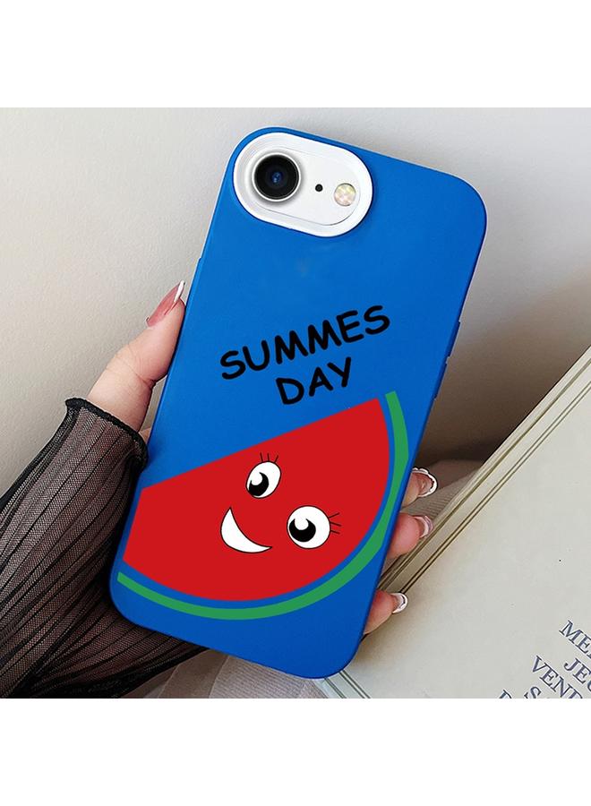 اس-توب جراب لهاتف iPhone 7 / 8 / SE 2022 جراب هاتف هجين من مادة TPU بلون البطيخ - Image 1