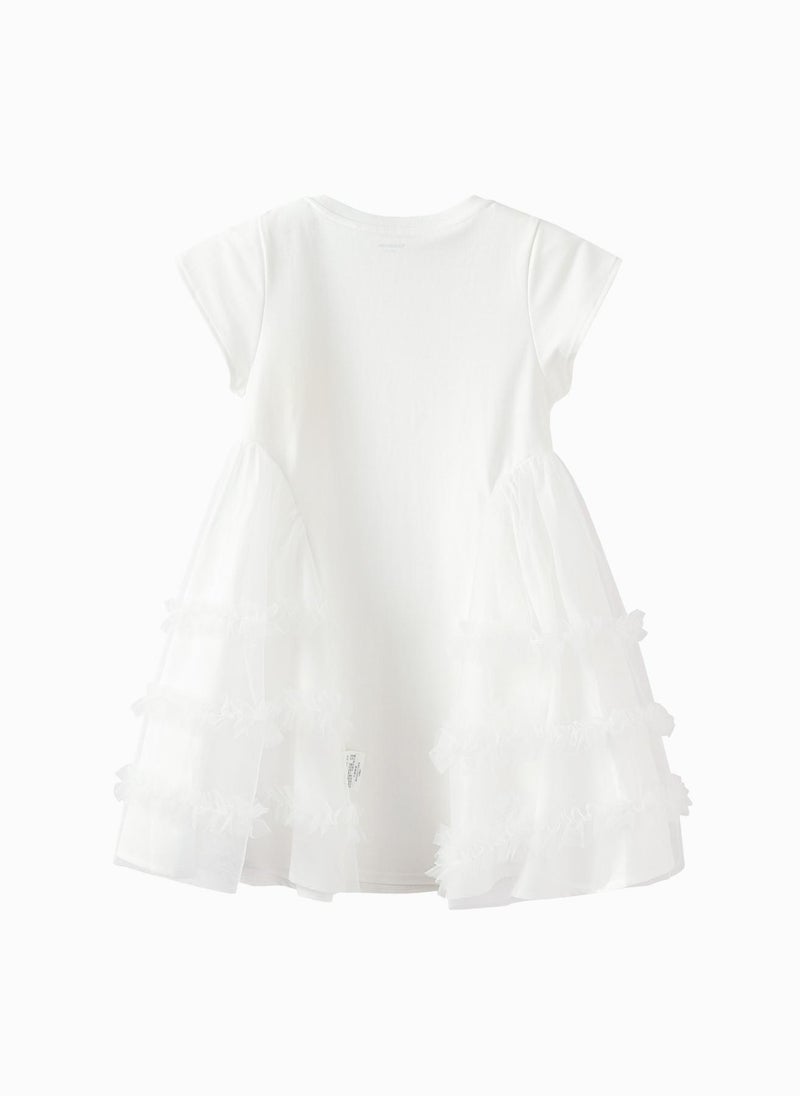 Balabala Toddler Girls Knitted one-piece dress - Image 2