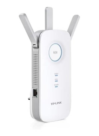 AC1750 WiFi Extender (RE450) – High-Speed Dual-Band WiFi Repeater – Boosts WiFi Speeds Up to 1750Mbps – Eliminates Dead Zones & Extends Coverage – Perfect for Streaming, Gaming & Smart Home Devices – Easy Setup with Universal Compatibility - pzsku/Z8BBE71FC0BBA618B00C4Z/45/_/1739516922/fc7122bb-53f3-4114-9ac5-484d6256aed9