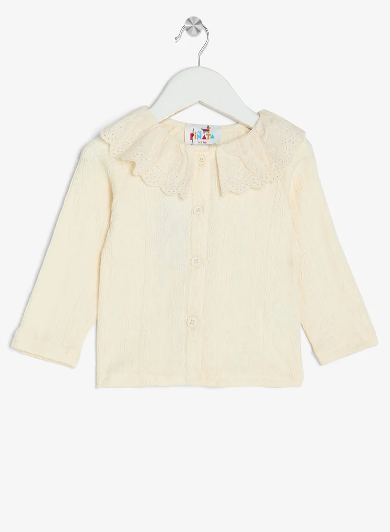 بنياتا قميص بأكمام طويلة