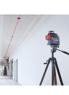 بوش بوش بروفيشنال مستوى ليزر GLL 3-80 (ليزر أحمر، نطاق العمل: حتى 30 متر، 4 بطاريات AA، في حقيبة حمل)  - Image 3
