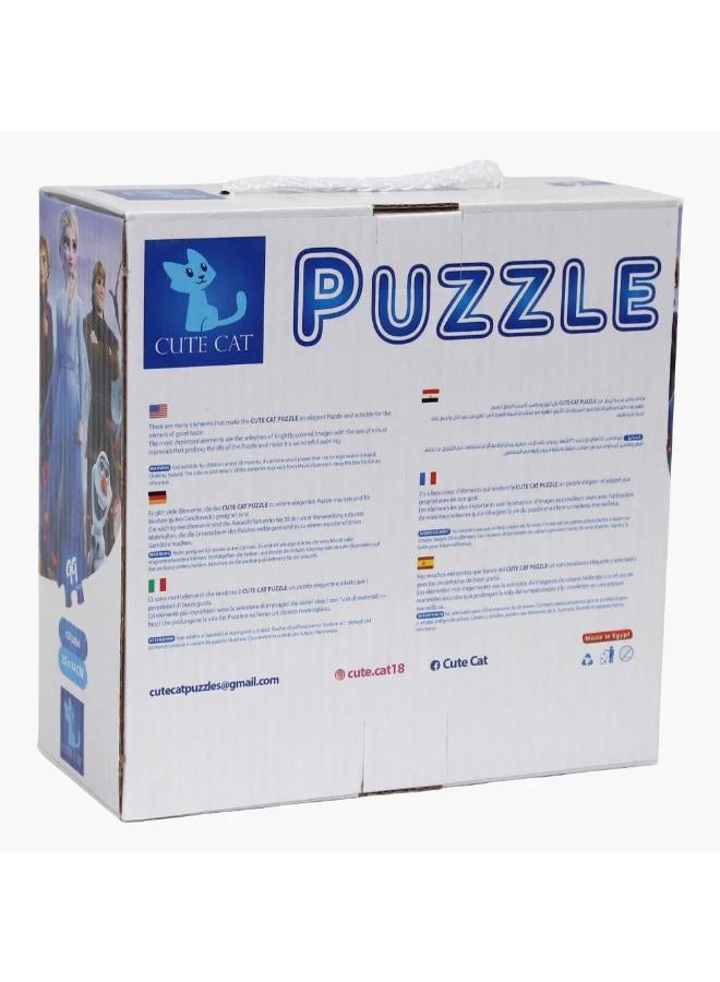 CUTE CAT Frozen Puzzle - 99 Pieces - Image 2