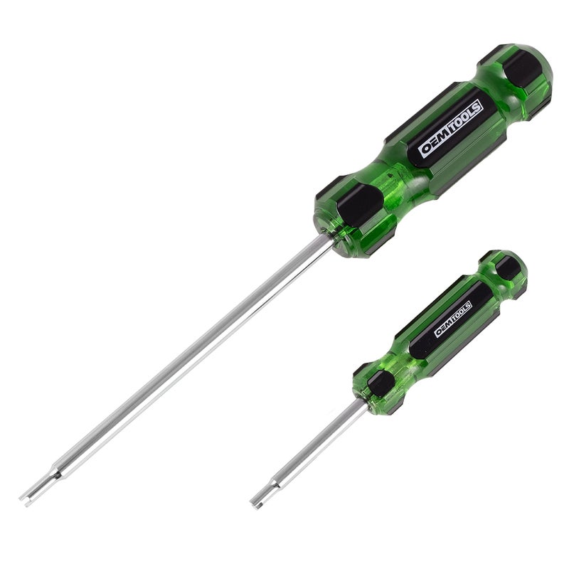 Oemtools 22589 Tire Valve Core Tool Set - 2 Piece  Valve Core Tool  Tire Valve Stem Tool  Shrader Valve Remover  Tire Repair Tools  2 Piece Set - Image 1