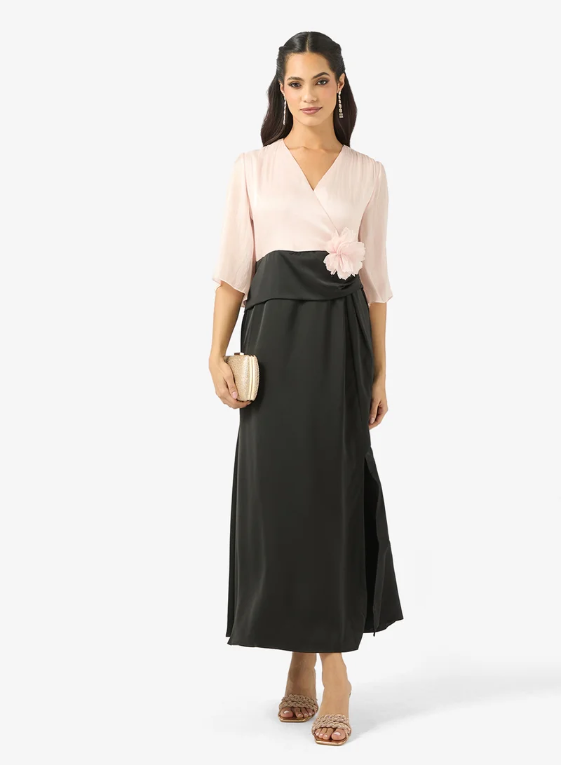 Khizana  Dress With Flouncy Sleeves for Women | Best Price UAE