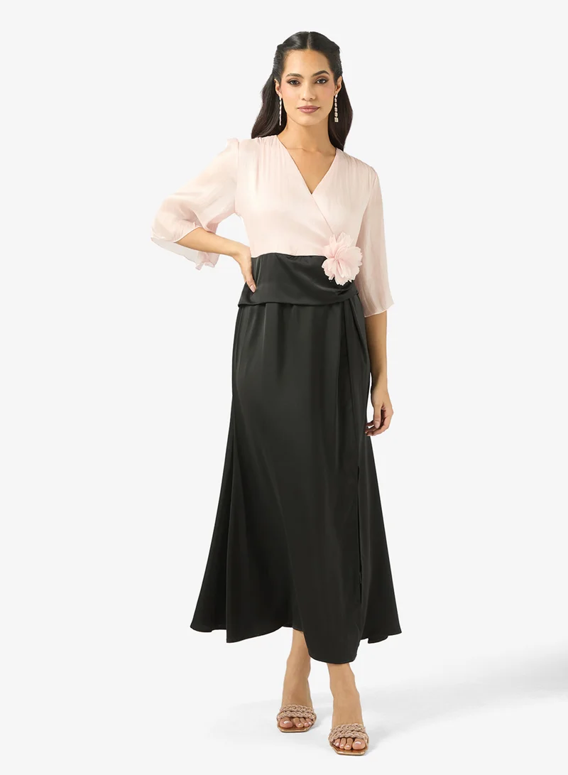 Dress With Flouncy Sleeves