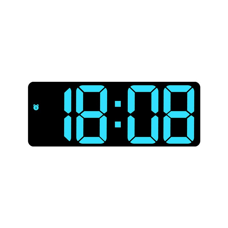 Led Electronic Alarm Clock Simple Style Clock Battery Plug-In Dual-Purpose Clock Yida Time 0712 - Image 1