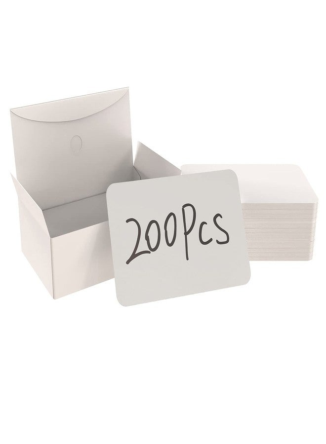 BallHull 200pc Blank Business & Note Card, Kraft Paper, White - Image 1