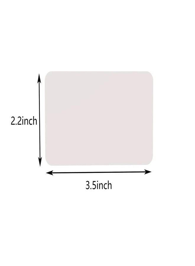 BallHull 200pc Blank Business & Note Card, Kraft Paper, White - Image 2