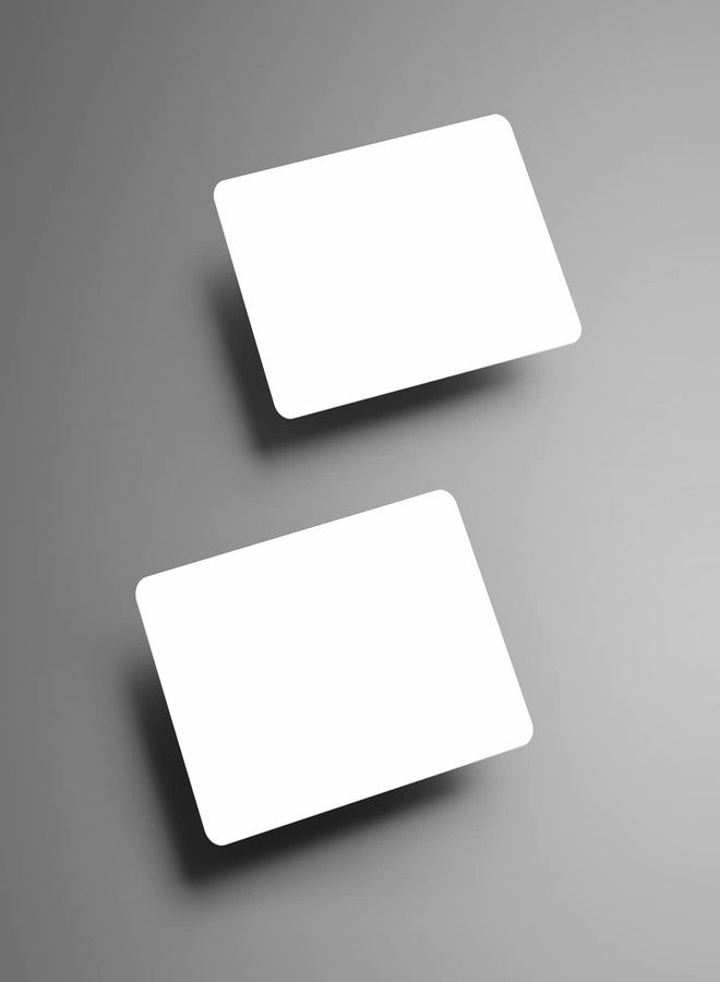 BallHull 200pc Blank Business & Note Card, Kraft Paper, White - Image 3