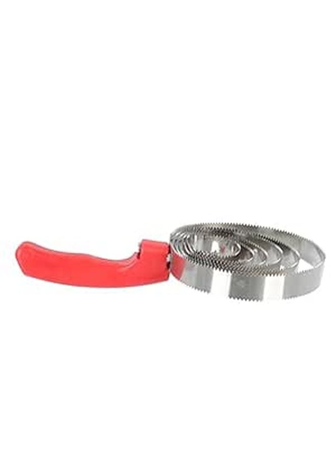 Livestock Scratching Brush with Ergonomic Handle for Cattle Hair Shedding and Grooming - Image 1