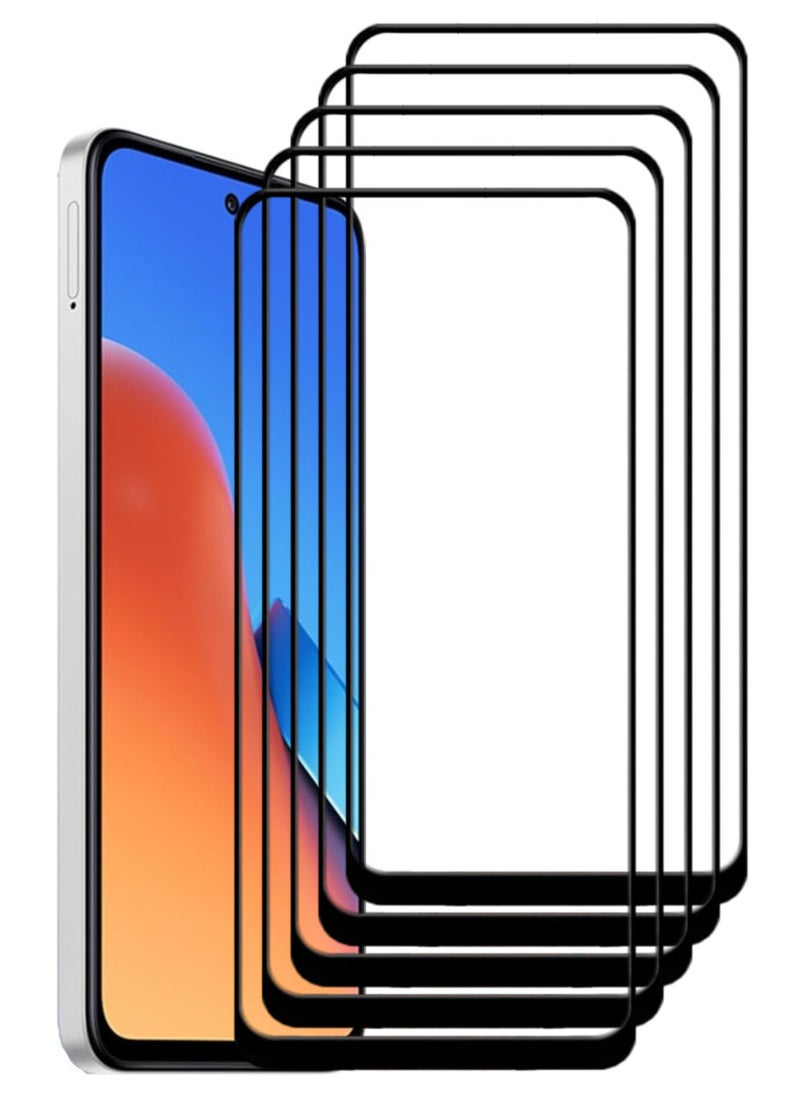 ACLIX 5 Pieces Antistatic ESD Dustproof Premium Quality High Definition Tempered Glass Screen Protector Designed For Xiaomi Redmi 12 - Image 1