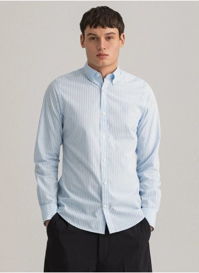 GANT Gant Slim Fit Stripe Broadcloth Shirt