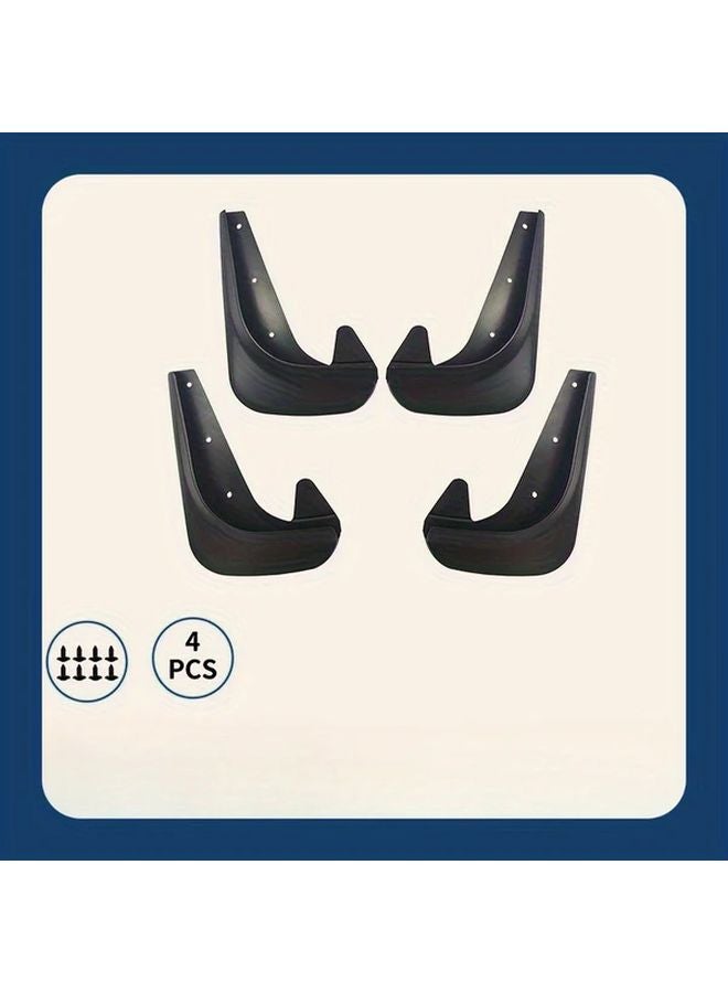 4 Piece Car Waterproof Kit With Installation Tools For Front And Rear Tires - Image 1