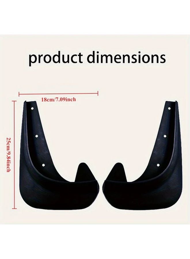 4 Piece Car Waterproof Kit With Installation Tools For Front And Rear Tires - Image 4