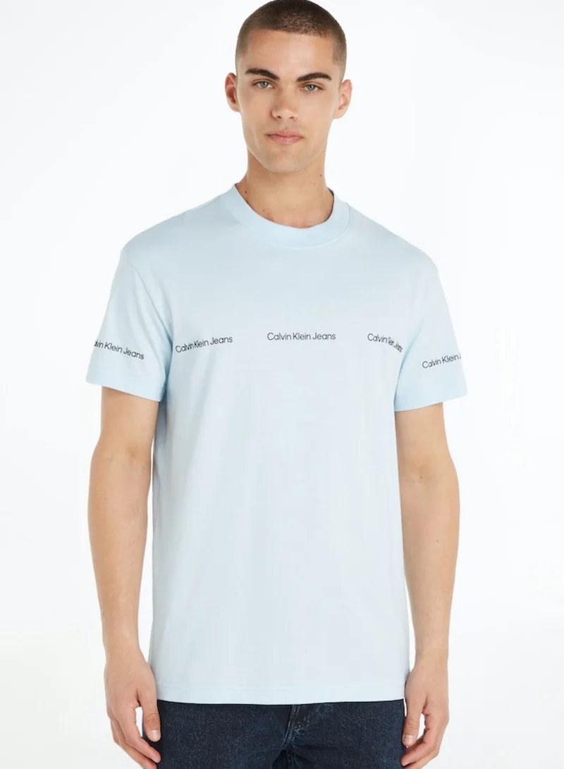 Calvin Klein Jeans Logo Crew Neck T-Shirt