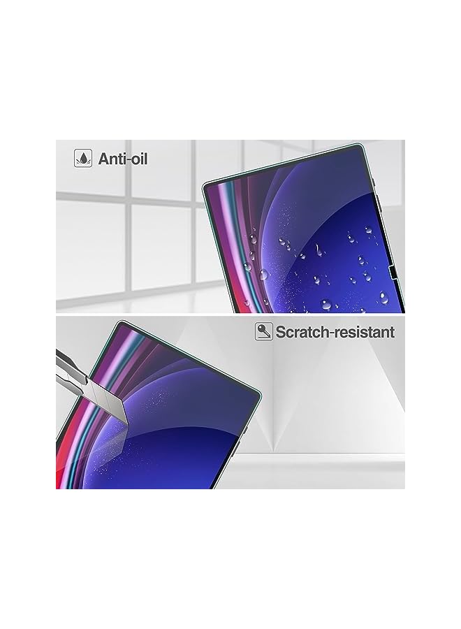 Procases 2 Pack Screen Protector For Galaxy Tab S9 Ultra 14.6 Inch 2023 Tab S8 Ultra 2022 Tempered Glass Screen Film Guard For 14.6“ Galaxy Tab S9 Ultra Tablet Sm X910 X916B X900 X906 - Image 3
