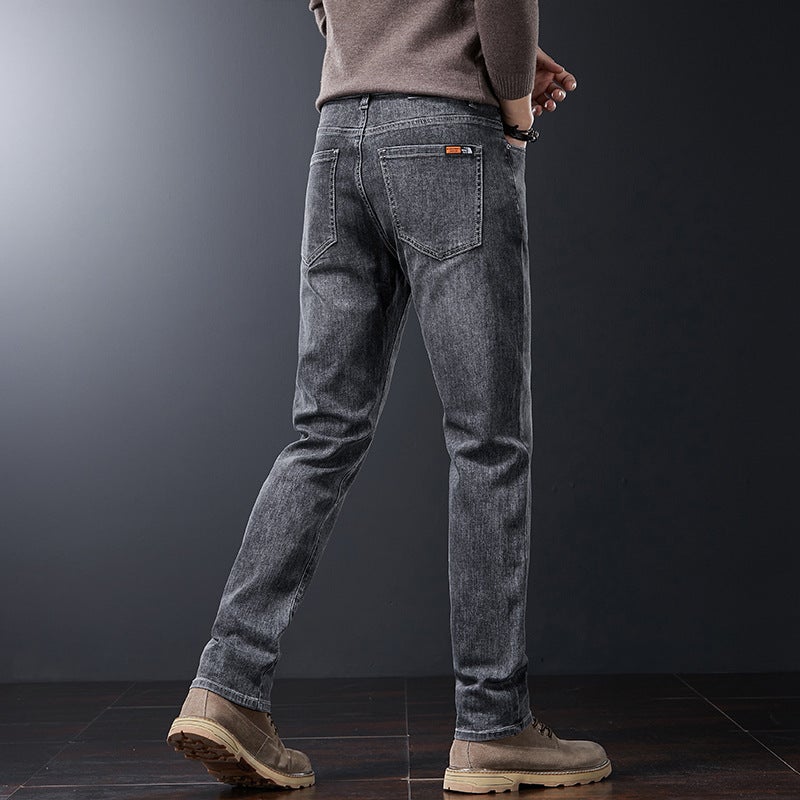 Unisex Classic Denim Jeans Loose Fit Daily Outdoor Wear - Image 4
