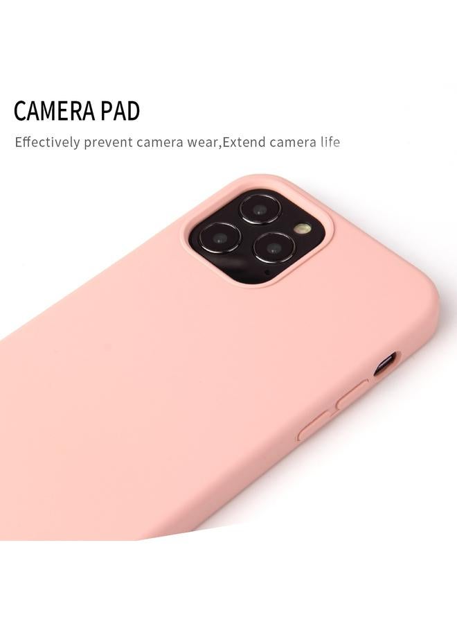 اس-توب جراب لهاتف iPhone 12 / 12 Pro مصنوع من السيليكون السائل بلون سادة ومضاد للصدمات - Image 4