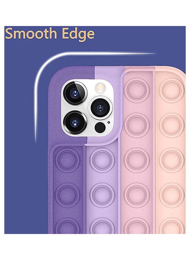 XiuWoo Pop Bubble Case Cover For Apple iPhone 12 Pro Max Purple/Pink/Peach - Image 2