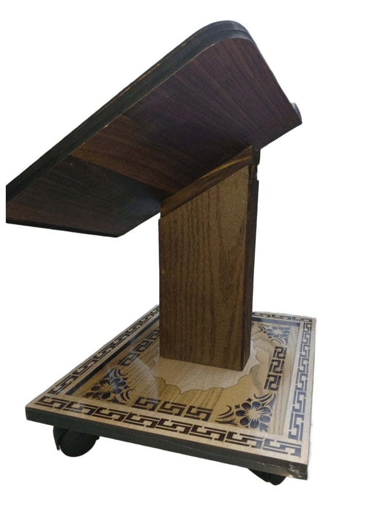 REBENUO Qur’an holder My ground is fixed Small size with wheels - Image 4