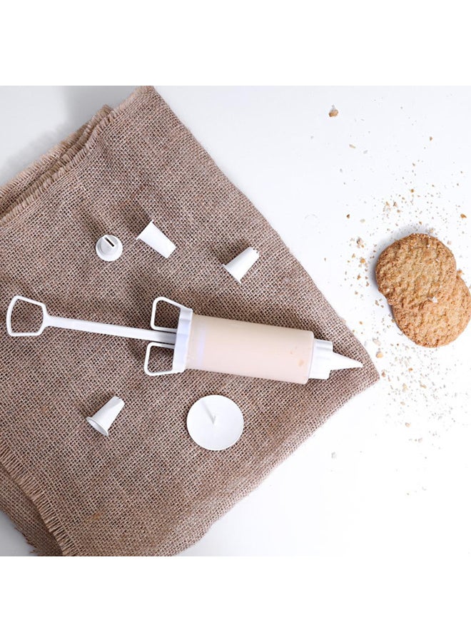 Royalford Icing Syringe With 5 Nozzles And Flower Nail Bpa Free Odor Free 20x6.3cm - Image 4