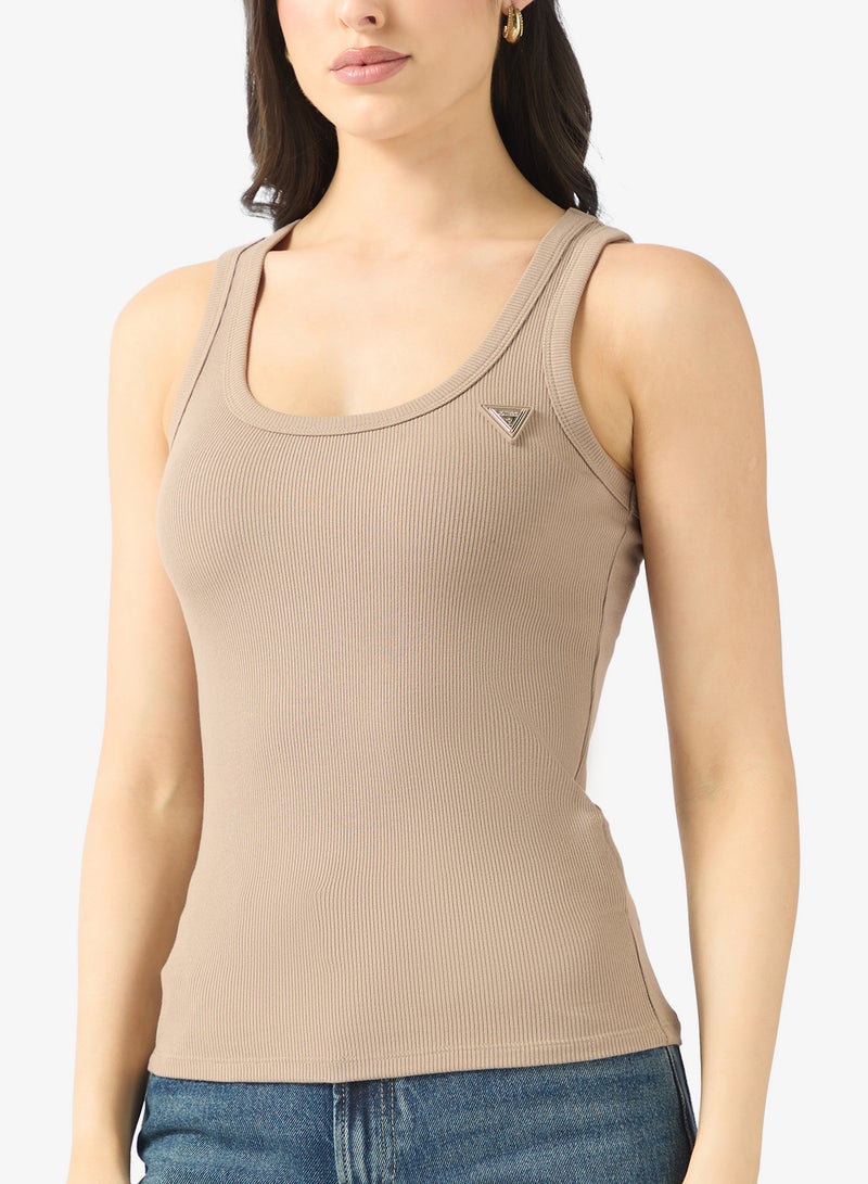 GUESS Colette Rib Tank Top - Image 3