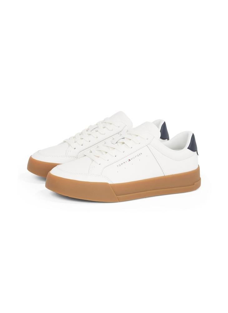 TOMMY HILFIGER COURT LEATHER TRAINERS  - Image 4