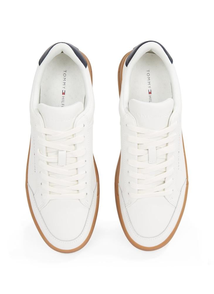 TOMMY HILFIGER COURT LEATHER TRAINERS  - Image 5