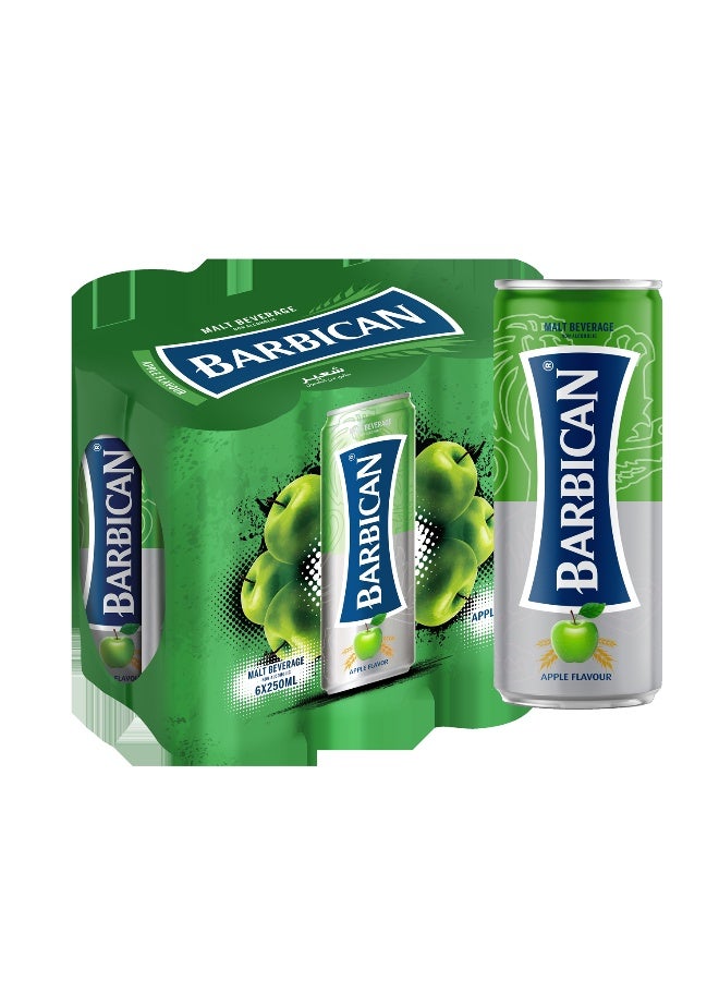 Barbican مشروب باربيكان بنكهة التفاح غير الكحولي 250 مل في علبة × 24 عبوة - Image 4