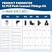 QITUO 52Pcs Push to Connect Fittings Kits with NPT Thread18 14 38 12 Quick Connect Air Line Fittings Kit Pneumatic Fittings Air Hose Fittings Air Fittings assortment kit - Image 2