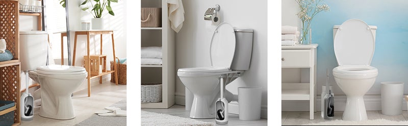🚽 فرشاة حمام مع حامل التجفيف لصيانة نظيفة ومرتبة للمرحاض - Image 5