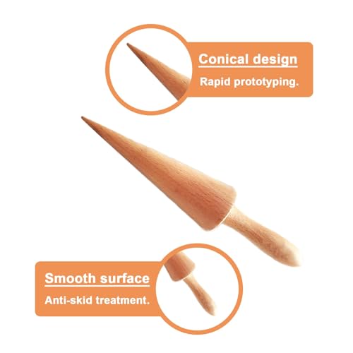piercing Cone Maker Mold, Waffle Cone Maker Mold, Waffle Cone Shaping Tool for Homemade Ice Cream Dessert, Reusable Baking Mold with Easy Release Design - Image 3