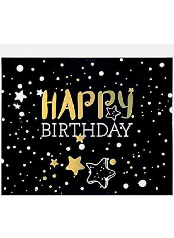 DecoLoral DECOR ME Black and Gold Theme Party Set - Image 3