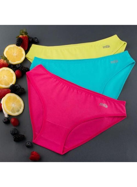 Milk Pack Of 3 Women Bikini Undies
