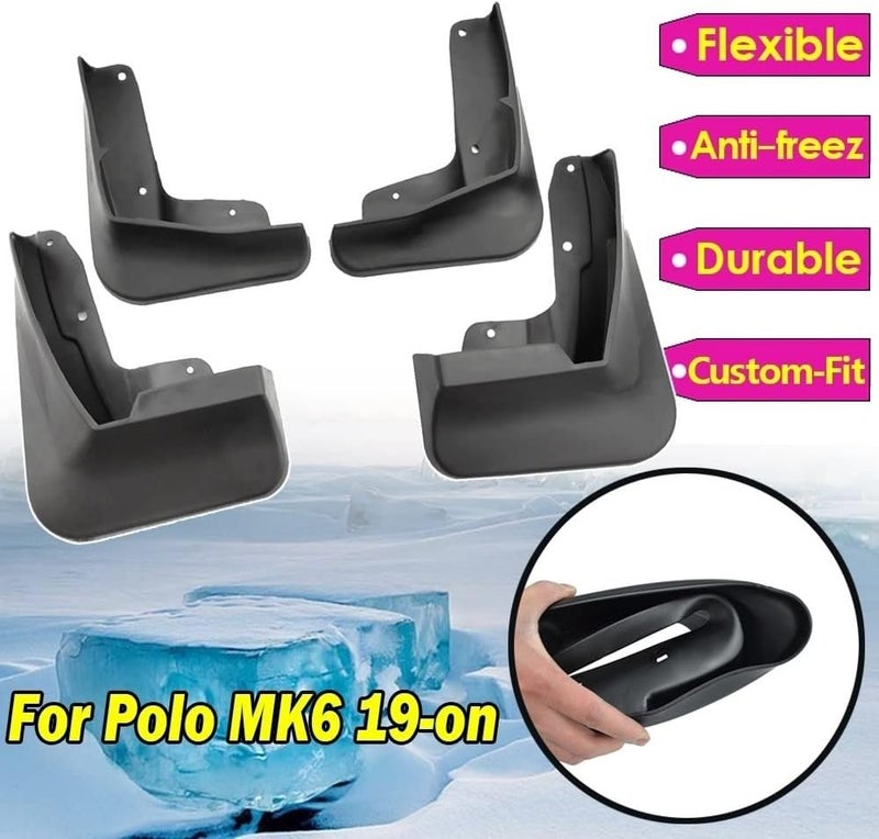 Wivplex Mud Flaps for VW Polo MK6 2019-2020 - Image 3