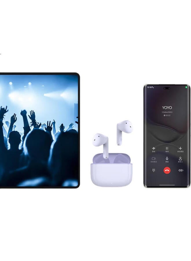 Honor Pick Honor Choice Earphones Geg X7E Youth Edition Dual Device Connection Long Battery Life Call Noise Reduction Large Dynamic Coil Bluetooth Earphones Compatible With Honor, Huawei, Xiaomi Phones White - Image 3