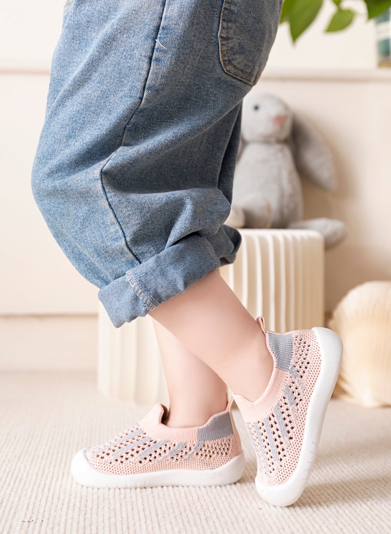 Trainers for Infant Toddler Boys Girls Shoes Breathable Mesh Soft Sole Lightweight Safer Non-Slip Toddler Sneakers Baby First Walking Shoes 6 - 36 Months  - Image 1