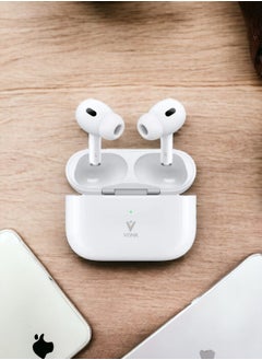 Vonk Original Bluetooth Pro headset from Vonk, second version, a wireless Bluetooth headset that supports wireless charging, features clear sound and noise isolation, works on all mobile phones such as iPh  - Image 2