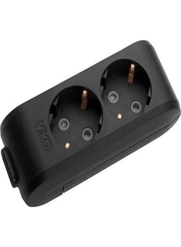 Anı Fotoğrafçılık Viko 2 Port Wireless Terminal Socket BLACK-90133200 