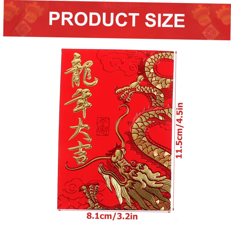 Chinese Red Envelopes 60pcs Mixed Styles for Lunar New Year Weddings Birthdays Spring Festival Money Packets - Image 3