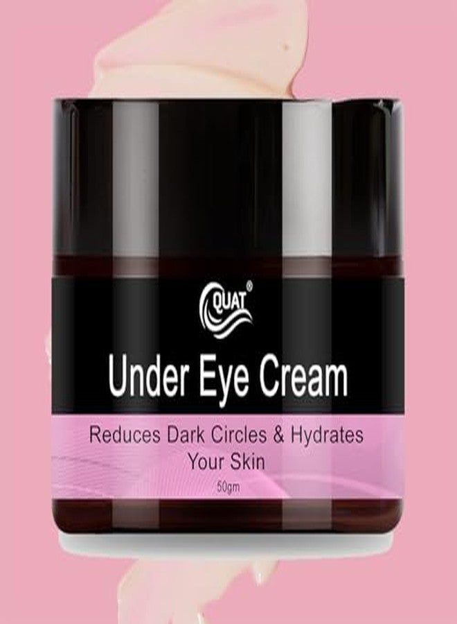 QUAT Under Eye Cream 50g | Reduces Dark Circles, Puffiness & Fine Lines | Brightening, Hydrating & Firming Eye Cream for Smooth, Refreshed Under-Eye Skin - Image 2