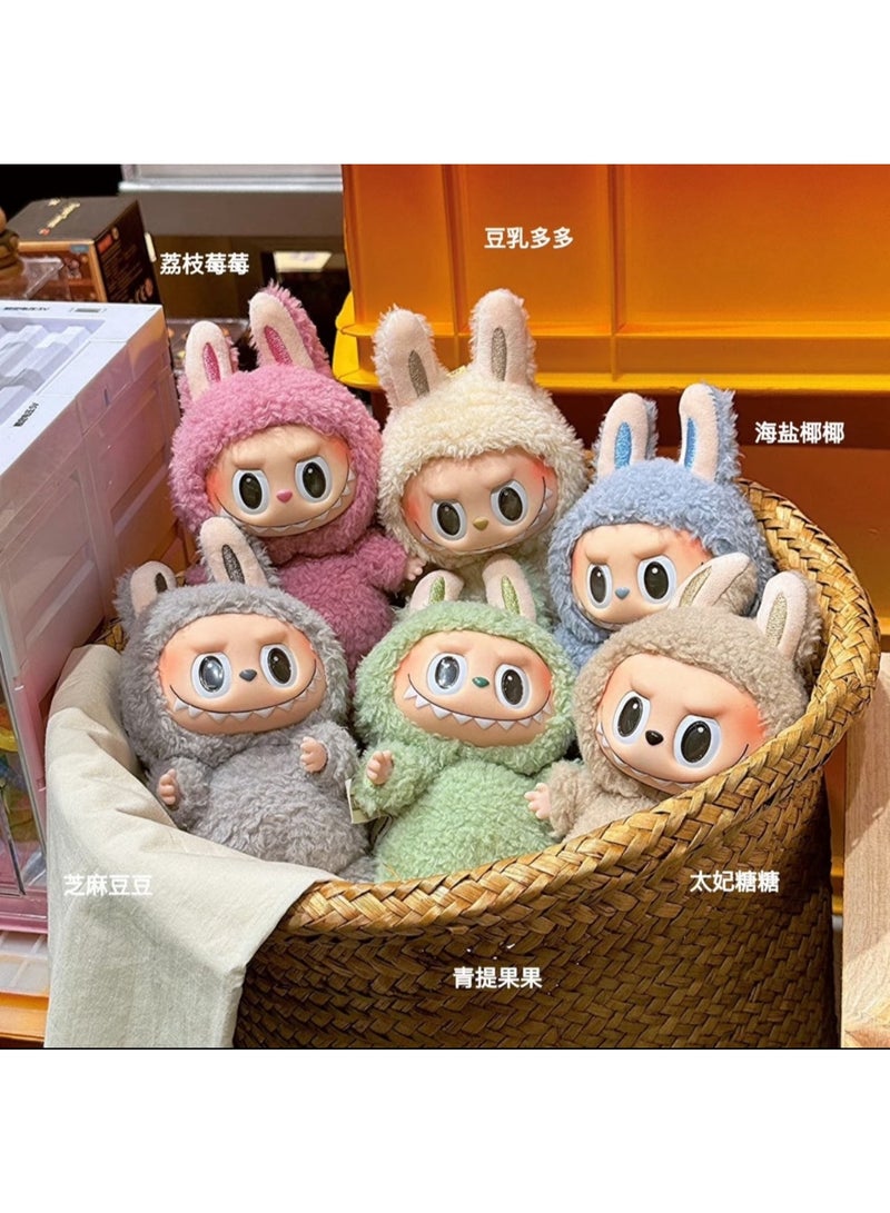 Labubu The Monsters - Exciting Macaron Series, Random 1 Pcs Blind Box Collectible Toy Art (V1 Series)  - Image 1